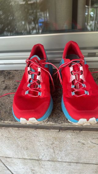 Zapatillas La Sportiva Trail Running Rojas y Azule