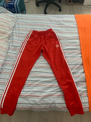 Pantalón Adidas Rojo Talla XS