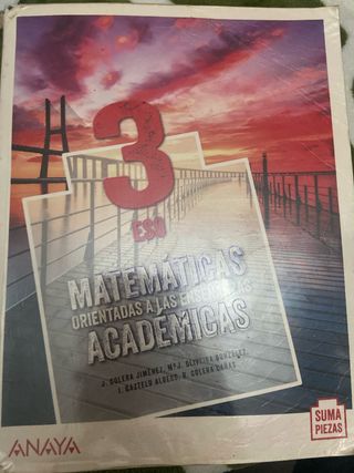 Matemáticas orientadas a las Enseñanzas Académi...