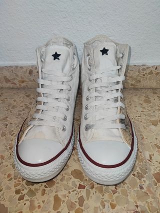 Converse Chuck Taylor Piel Serpiente Beige/Blanco