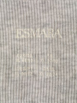 Camiseta tirantes gris talla XL