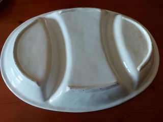 Vassoio in ceramica con limoni