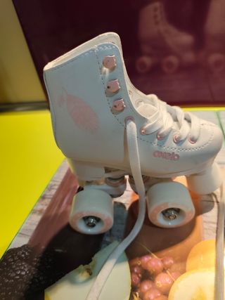 Patines blancos Oxelo talla 28