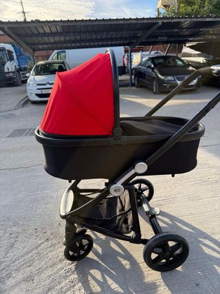 Coche de bebé con capazo y silla