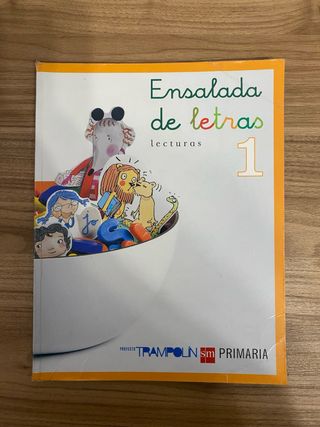 Lecturas. Ensalada de letras. 1 Primaria. Tramp...