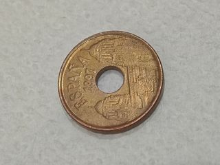 Moneda 25 Pesetas Melilla 1497-1997