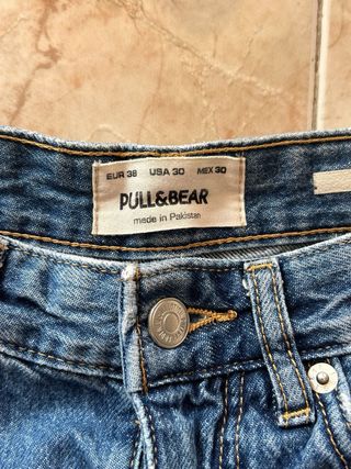 Bermudas vaqueras Pull&Bear Talla 38