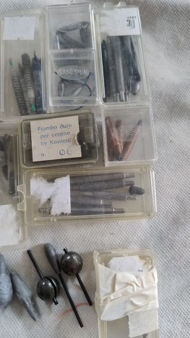 Piombi da pesca assortiti