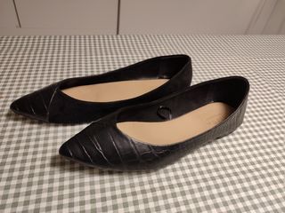 Bailarinas negras punta fina