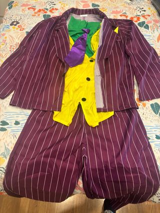 Disfraz Joker Halloween Talla L.
