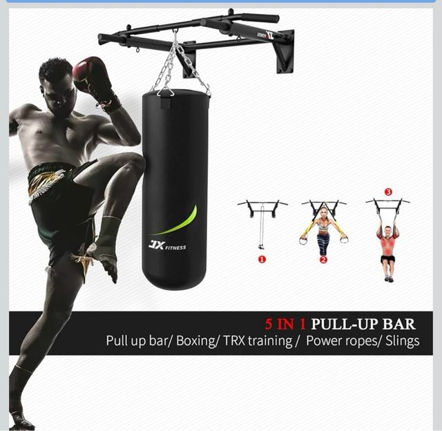 Barra de dominadas multifuncional