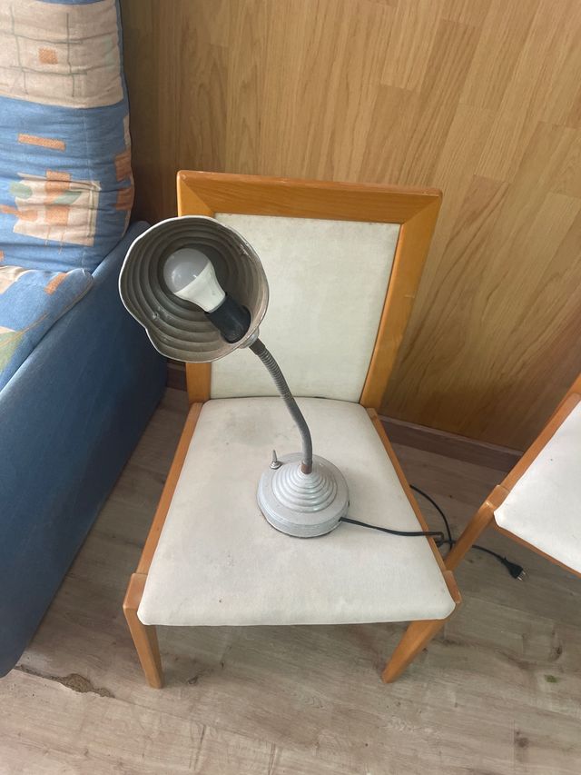 Lámpara de escritorio retro metal 