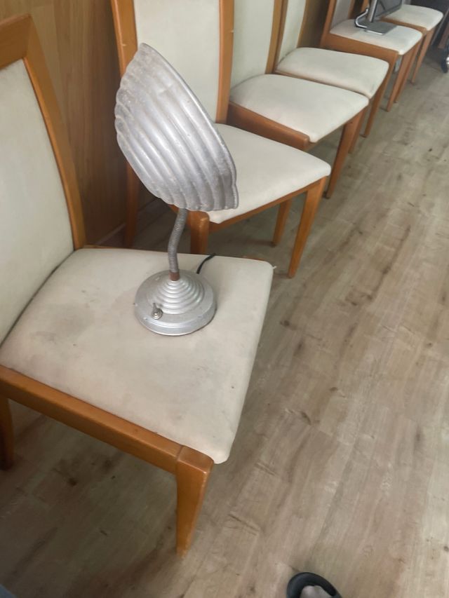 Lámpara de escritorio retro metal 