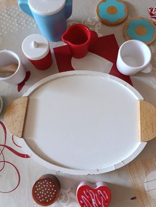 Set da tè in legno per bambini