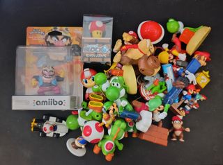 ✅ Lote Figuras Super Mario Nintendo