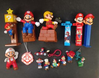 ✅ Lote Figuras Super Mario Nintendo