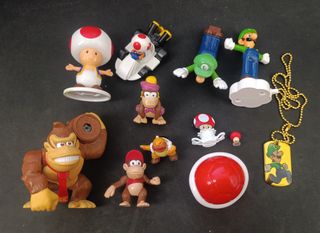 ✅ Lote Figuras Super Mario Nintendo