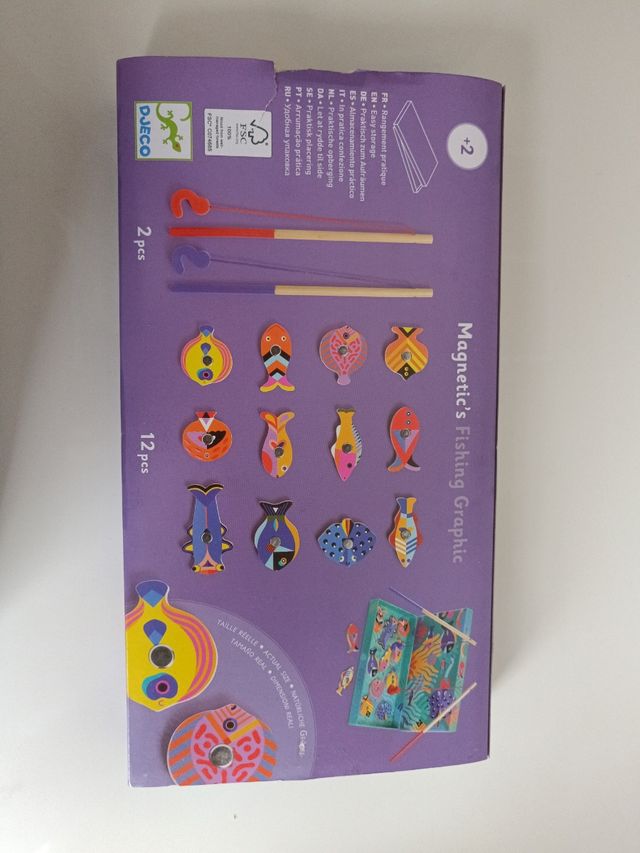 Juego Pesca Magnética Djeco +2 años
