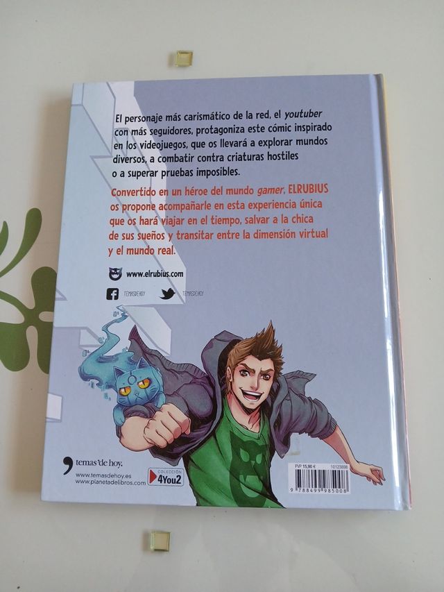 Libros del rubius Virtual Hero I y II