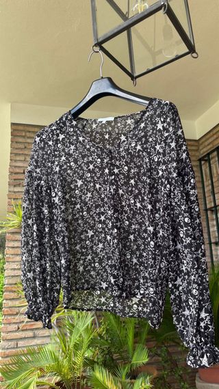 Blusa Scalpers Estampada Calaveras y Estrellas