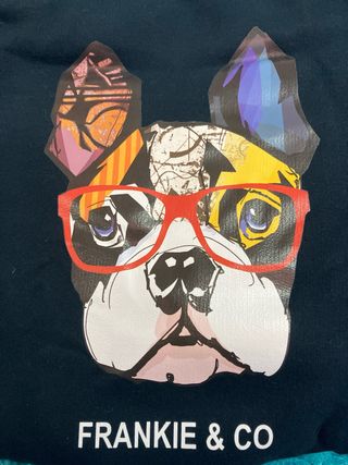 Sudadera Frankie & CO perro gafas
