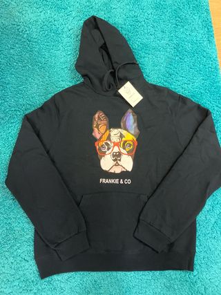 Sudadera Frankie & CO perro gafas
