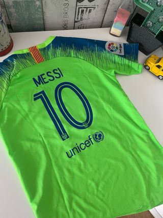 Equipación niño FC Barcelona Messi 2018/2019