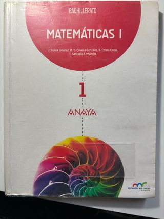 MATEMÁTICAS I