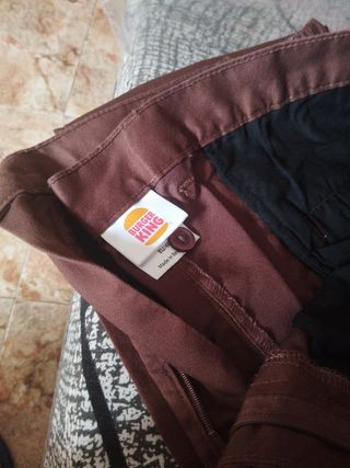 Pantalón Burger King Marrón