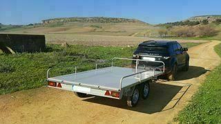 Plataforma 3m x 2m doble eje