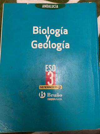 Generación B Biología y Geología 3 ESO Andalucí...