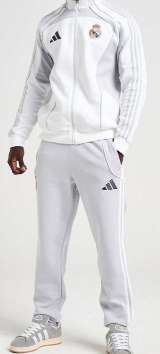 Chándal Adidas Gris y Blanco Talla S