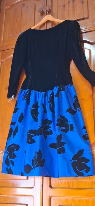 Vestido fiesta vintage años 80
