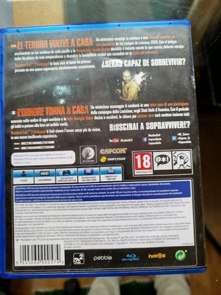 Resident Evil 7 Biohazard PS4
