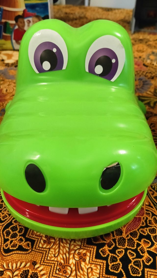 Coco Dentista Giocattolo Coccodrillo Verde