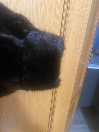 Chaquetón de piel para mujer