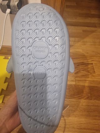 Chanclas Tiburón Hombre Gris, talla 43,44,45