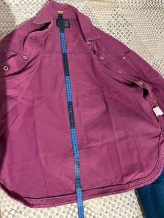 Sobrecamisa oversize morada 