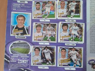 Álbum Liga Este 2010-2011 casi completo