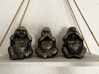 Figuras Buda No Veo, No Oigo, No Hablo