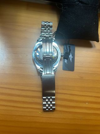 Reloj RICEGO Hombre Azul y Plateado