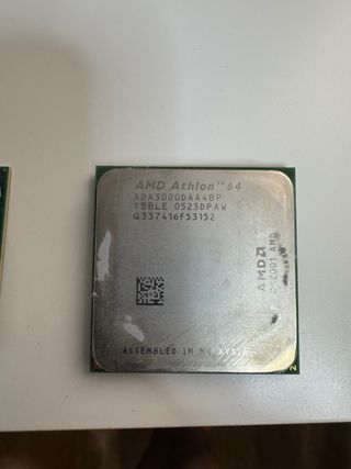 Procesadores retro AMD Athlon 64 + Intel Core 2 
