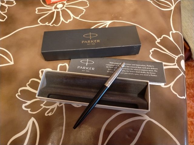 Juego de bolígrafos Parker Inoxcrom sin estrenar