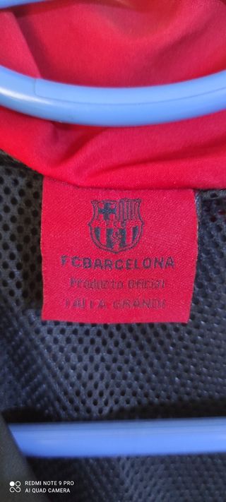 Chándal FC Barcelona Negro y Rojo