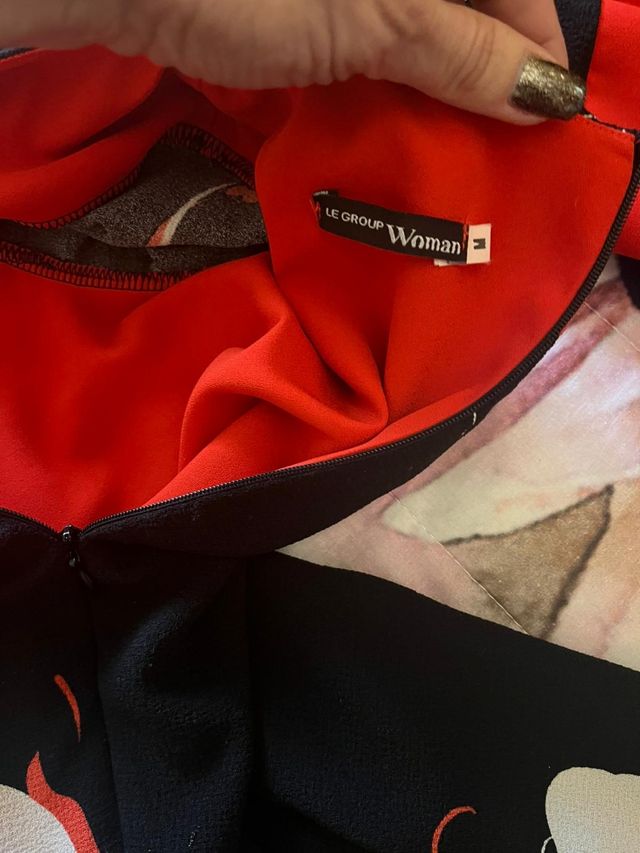 Tuta donna fantasia floreale