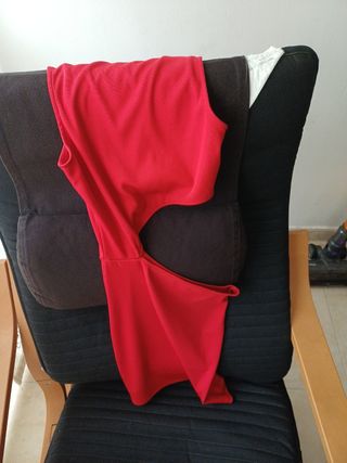 Vestido rojo de fiesta