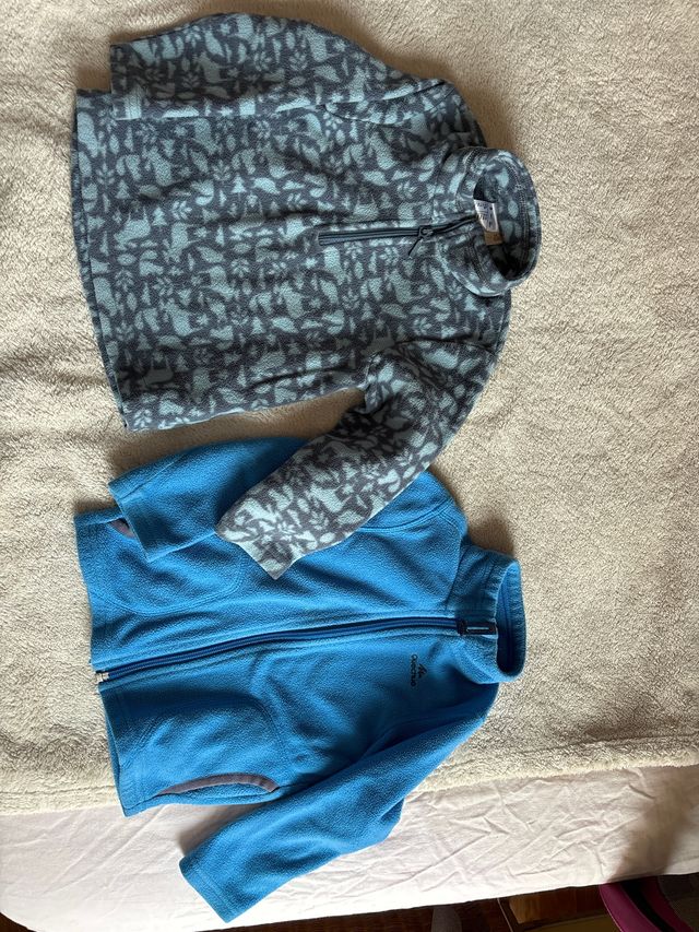 2 Forros Polares Decathlon Niño 2 años