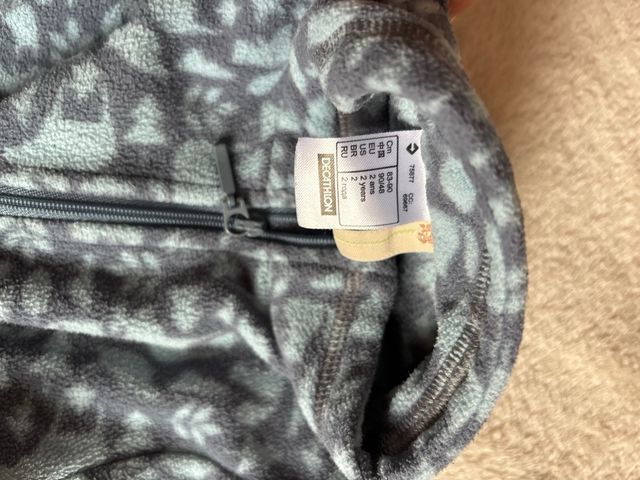 2 Forros Polares Decathlon Niño 2 años