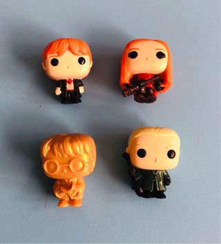 4 Funkos Harry Potter Kinder Joy