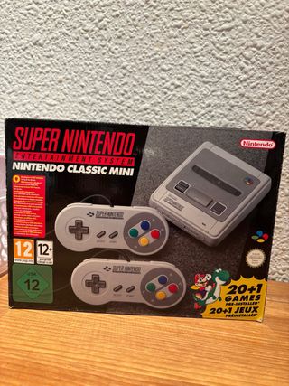 Super Nintendo Classic Mini 21 juegos